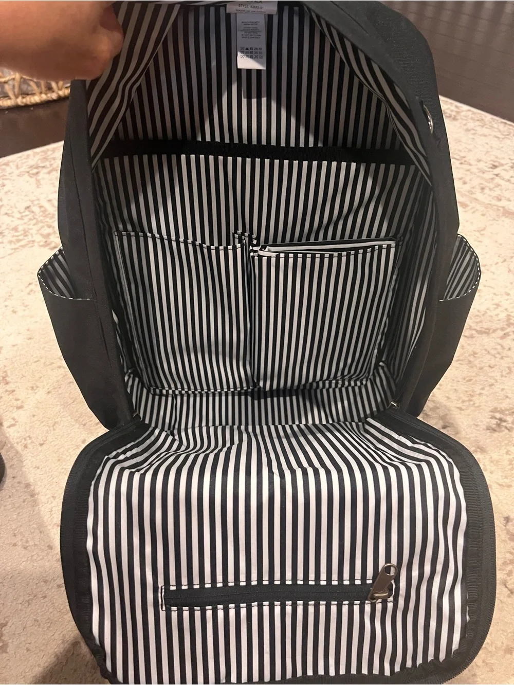 Product of The North Black (Diaper Bag) Backpack